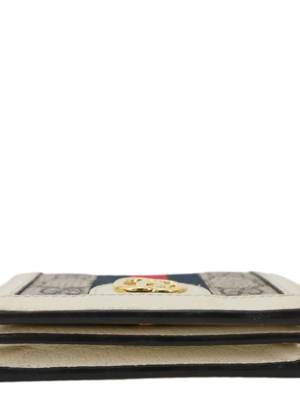 Gucci  Ophidia GG Supreme Canvas Card Case Wallet Beige 523155 - Picture 6 of 15